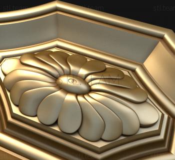3D модель Цветок брошка (STL)
